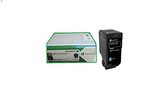 Lexmark 74C1SC0 Unison Toner Cartridge, Cyan
