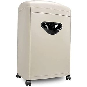 None 15L High Security Paper Shredder for Office and Household (Beige)