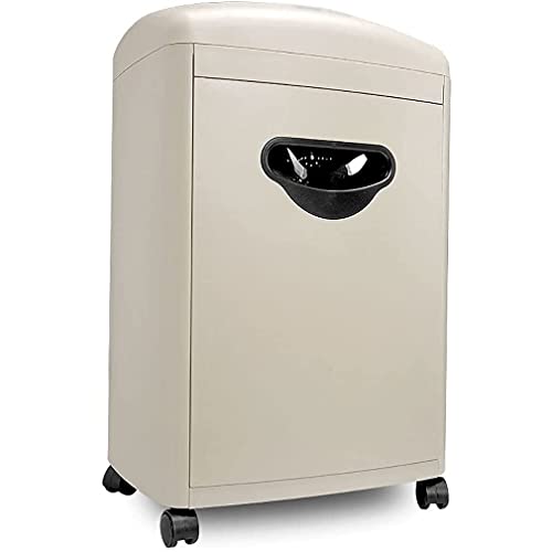 15L High Security Paper Shredder for Office and Household (Beige)