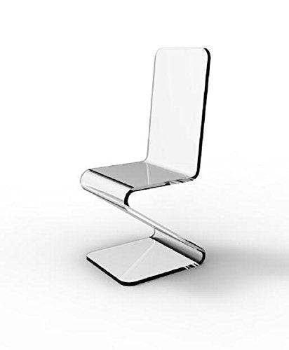 FixtureDisplays Beautiful Acrylic Plexiglass Lucite Z Chair! Best Price Online! 10035-2