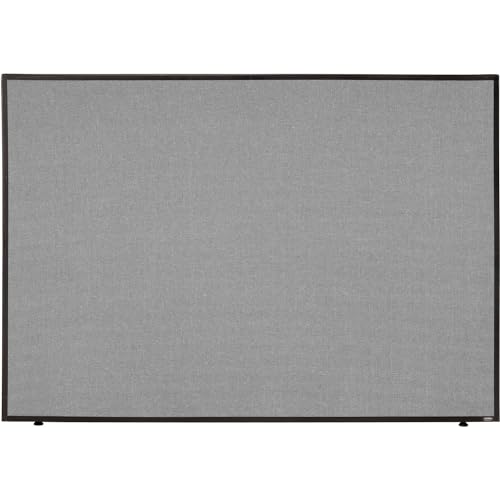 Global Industrial Office Partition Panel, Gray 60-1/4"W x 42" H