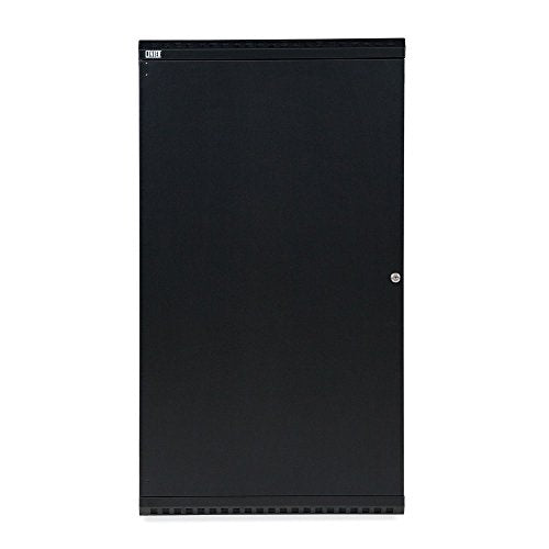 Kendall Howard 22U LINIER Swing-Out Wall Mount Cabinet with Solid Door