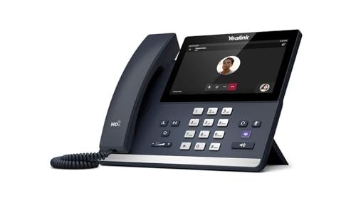 Yealink MP56 IP Phone - Corded/Cordless - Bluetooth, Wi-Fi - Classic Gray, Black