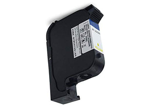 BENTSAI Original Solvent Quick Dry Ink Cartridge for BENTSAI Handheld Inkjet Printer BT-HH6105B2/BT-HH6105B3 (Yellow)