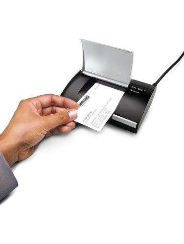 DYMO 1760685 CardScan Personal Card Scanner,Black/Silver
