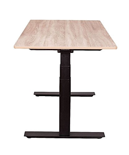 Luxor 48" W Dual Motor 3 Stage Electric Stand Up Desk - White Oak