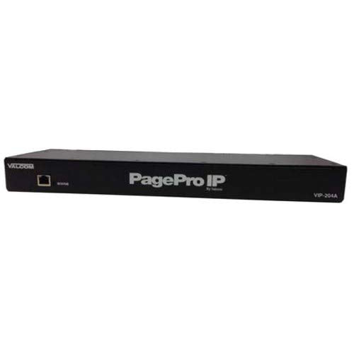 Valcom VIP-204B 8-Zones IP Paging & 4-Zones Analog Paging (Renewed) by Valcom