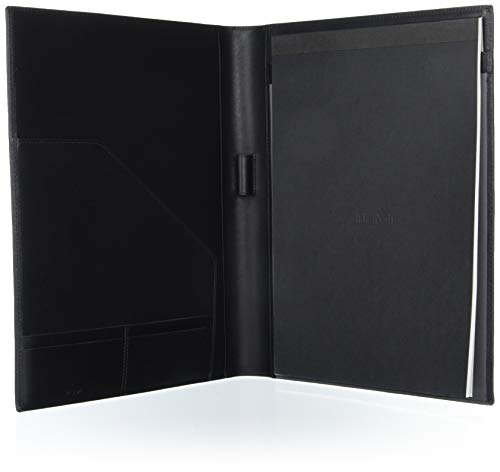 TUMI - Nassau Agenda Letter Pad for Men and Women - Black Texture