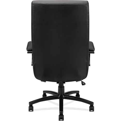 HON Validate Big and Tall Executive Chair - Leather Computer Chair - Black (HVL685)