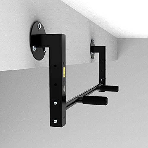 Pull Up Bars Wall Mounted Chin Up Bar, Cross Beam Fitness Horizontal Bar, Home Strength Training Equipment，Safety Load 250kg