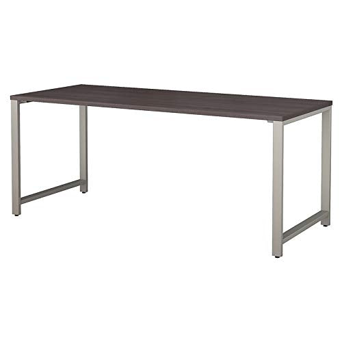 Bush Business Furniture 400 Series 72W x 30D Table Desk in Storm Gray