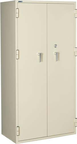 PHOENIX SAFE INTERNATIONAL LLC Fireproof Storage Cabinet 72" Water Seal Key Lock 17.23 cu ft, FRSC72