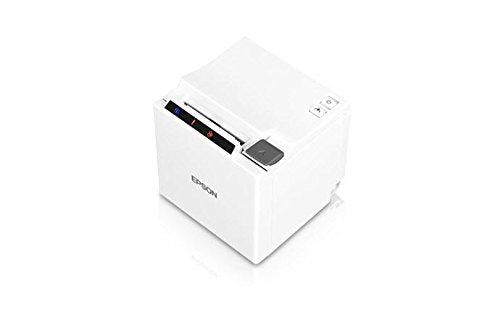 Epson C31CE74021 Series TM-M10 Thermal Receipt Printer, Autocutter, USB, Ethernet, Energy Star, White