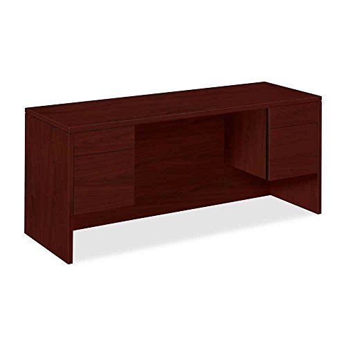 HON 10500 Series Kneespace Credenza, 60w x 24d, Mahogany
