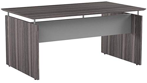 Safco Products MNDS72LGS Medina Desk, 72", Gray Steel