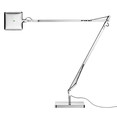 Flos Kelvin EDGE Base LED Table Lamp Chrome F3452057 Dimmable
