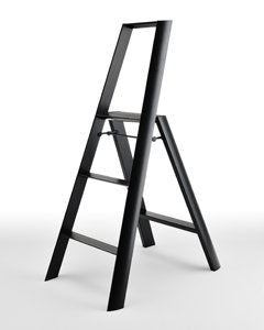 Metaphys Lucano Stool 3-Step, Black