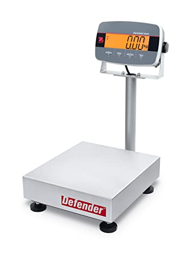 Ohaus OHAUS Defender 3000 - i-D33 Bench Scale D33P30B1R1 60lb x 0.02lb (0.01lb), NTEP 30685175