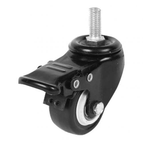 Multipurpose 1.5" Mute Universal Directional Brake Caster Wheel Furniture Accessory