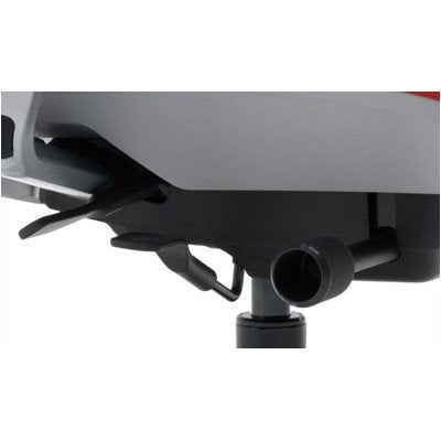 Steelcase Amia Task Chair: Platinum Frame/Base - 4 Way Adjustable Arms - Standard Carpet Casters