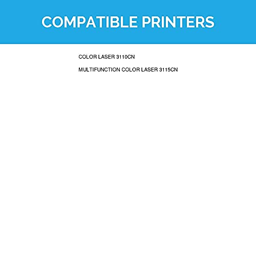 LD Remanufactured Replacement for Dell 3110cn & 3115cn High Yield (Black, Cyan, Magenta, Yellow, 4-Pack)