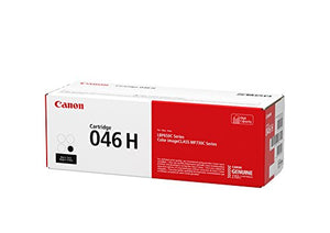 Canon Genuine Toner, Cartridge 046 Black, High Capacity (1254C001), 1 Pack, for Canon Color imageCLASS MF735Cdw, MF733Cdw, MF731Cdw, LBP654Cdw Laser Printers