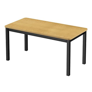 Correll Lab Table with Fusion Maple and Black Finish - LT3060-16-09-16