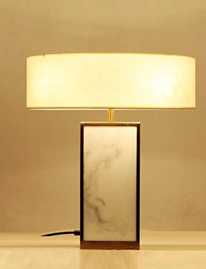 CJSHVR-Modern American minimalist marble lamps, bedroom study desk, hotel decorative lamp, art lamp,