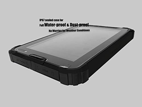 Ultra Rugged Android Tablet Barcode Scanner, 8-inch | with Zebra SE4750 2D Scan Engine | Android 9.0 | WiFi & 4G LTE Wireless | 10000mAH Large Battery | Drop-Survival, for Inventory & Tracking