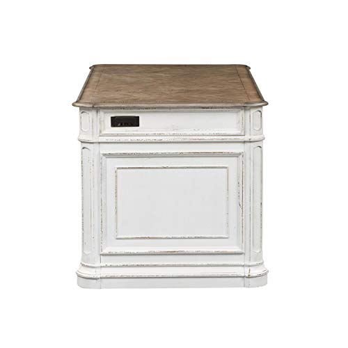 Liberty Magnolia Manor White 5 Piece Desk Set