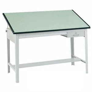 Precision Drafting Table Top - Rectangle - 37.50" X 60" - Green Top Supplies Adjustable Desk Craft Table Drafting Table Office Furniture Drawing Supplies Desk Drawing Table Craft Desk