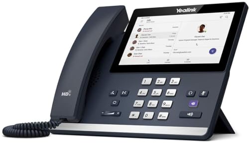 Yealink MP56-TEAMS Edition Desk IP Phone [10 Pack] - 7" Touch Screen, PoE - Renewed