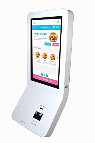 Generic Self Ordering Point of Sales Kiosk (Android) - Ideal for Quick Service Restaurant and Retail - Software Included