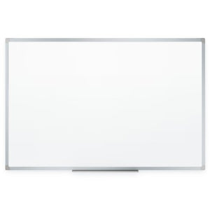 Mead Dry Erase Board, Whiteboard / White Board, 8' x 4', Silver Finish Aluminum Frame (85359)