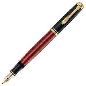 Pelikan Luxury Souveran M600 Fountain Pen - Black/Red