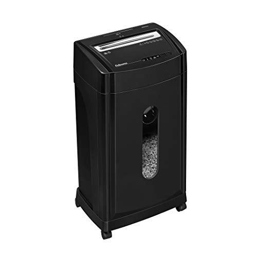 46Ms 12-Sheet Micro-Cut Heavy Duty Office Paper Shredder with Auto Reverse Jam Prevention Feature and SilentShred Technology (4817001-99)