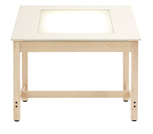 Diversified Woodcrafts Classroom Art/Drafting Table, Adjustable Top, Solid Maple Base, Made in The USA