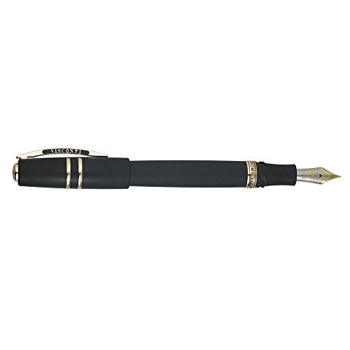 Visconti Homo Sapiens Lava Black Withbronze Fountain Pen Medium