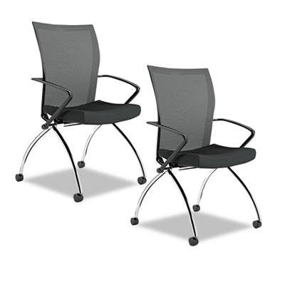 MLNTSH1BB - Mayline Valor Series High-Back Nesting Chair