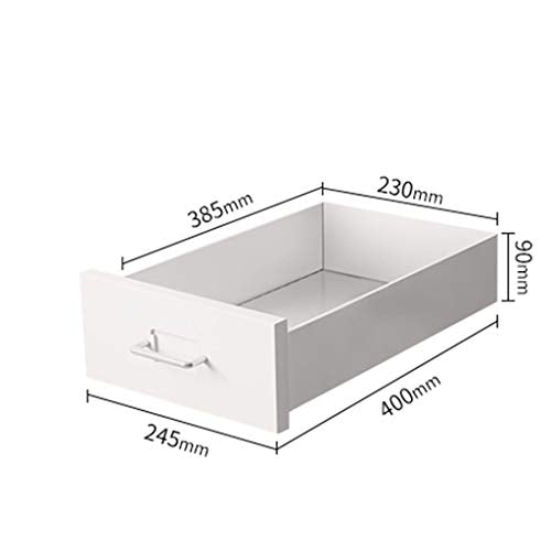 File Cabinets Mobile with 3 Drawers Small Cabinet Storage Cabinet on Wheels FANJIANI (Gray, 0.8mm)