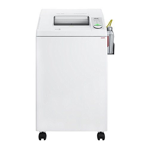 ideal. 2604 High Security, Continuous Operation Super Micro-Cut Centralized Office Paper Shredder with Automatic Oiler,  6-8 Sheet Feed Capacity, 26 Gallon Bin, 1 Horsepower Motor, P-7 Security Level