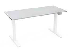 Monoprice Table Top 6 Feet Wide - White Custom Sized for Sit-Stand Height Adjustable Riser Desk - Workstream Collection