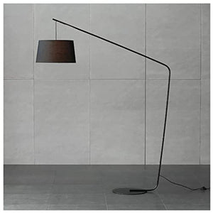 EESHHA Modern Floor Lamp with Fabric Lampshade for Living Room and Bedroom