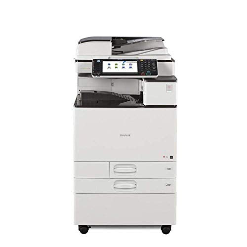 RICOH Aficio MP C3503 Color Laser Multifunction Copier - 35ppm, Copy, Fax, Print, Scan, Auto Duplex, Network, 4 Trays (Renewed)