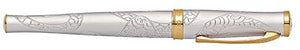 Cross Year of The Monkey Brushed Platinum and 23KT Gold Plate Rollerball Pen (AT0315-21)