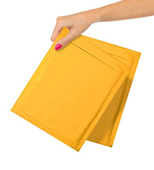 AMZ Pack of 400 Gold Kraft Bubble Padded Envelopes 8.5 x 11 Bubble Mailers. Self Seal Envelopes. Yellow Cushion Envelopes 8 1/2 x 11 for Mailing Packing Packaging. Bulk Shipping Bags. Wholesale Price