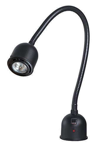 Electrix 7905 BLACK Task Lamp, LED, Magnetic Base Mounting, 25" Reach, 3W, 350 Raw Lumens