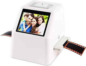 MYDLO High Resolution Film and Slide Scanner with 3.5" LCD Screen, 22 MP, 1080P, All-in-1 - Converts 35mm, 126, 110, Super 8 to JPEG