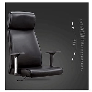 BKWJ Executive Managerial Office Chair with High Backrest and Fixed Armrests