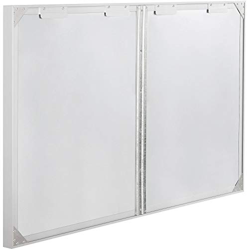 2 Door Enclosed Cork Bulletin Board, 60"W x 36"H